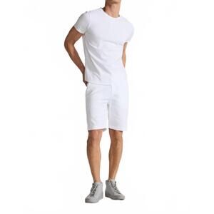 NEW MONFRERE cruise slim shorts in blanc